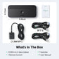 UGREEN 15705 package contents with two host cables and remote